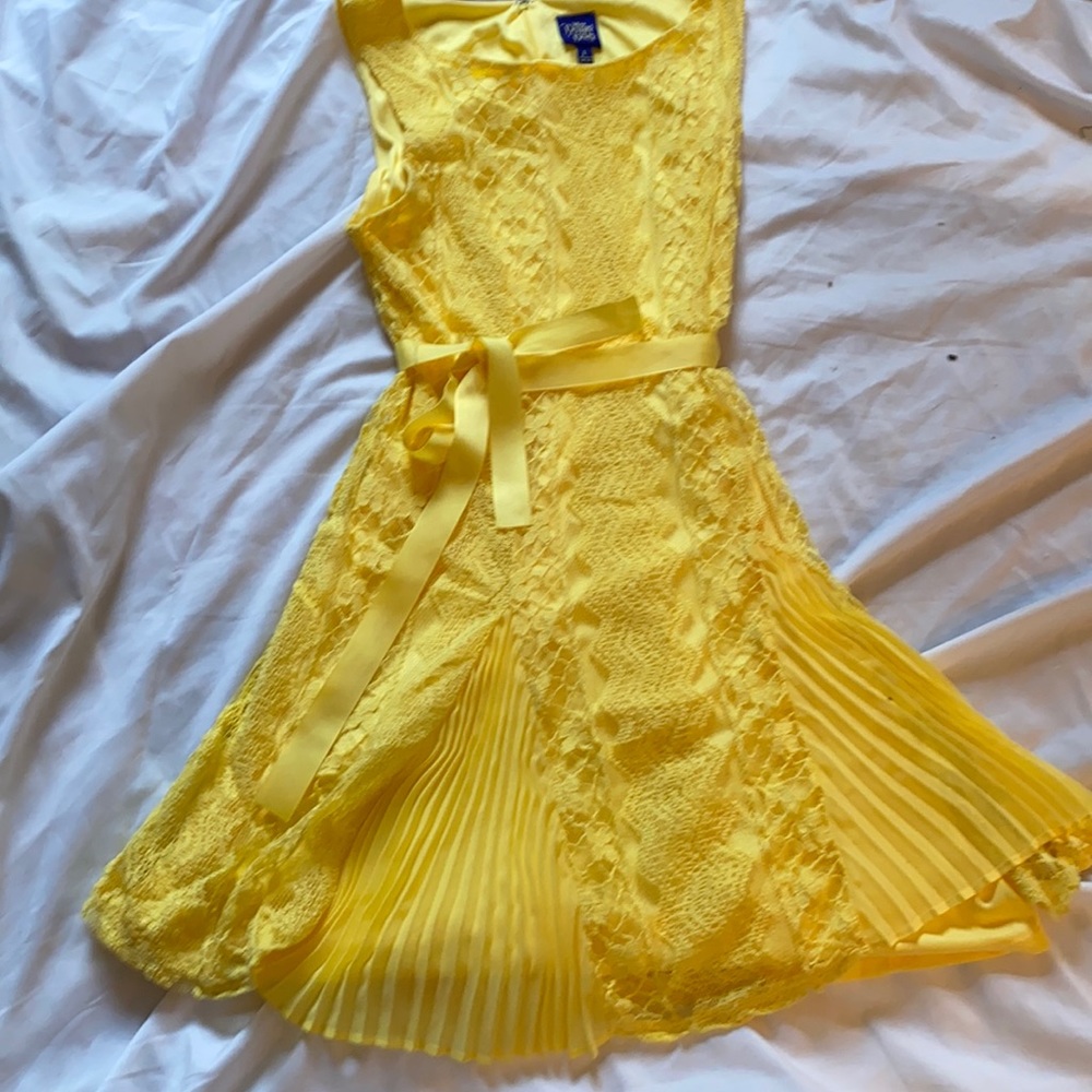 Yellow Belle dress